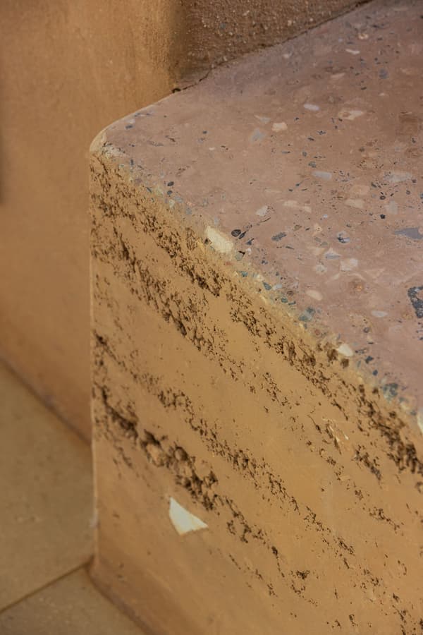 Architectural project - ochre, rough surface, organic finish, warm color palette, earthen texture, ochre tones, texture rich, earthy aesthetic, natural materials, organic texture, warm tones, eco design, sustainable construction, green building, sustainable architecture, eco friendly, eco structure, rustic vibe, natural finish, natural building, rammed earth, earthen wall, natural material, raw texture, earth tones, earth construction, biophilic design, textured surface, rustic finish, textured wall, rough texture, earthy tones, natural texture, terracotta, rustic wall, environmentally friendly, sustainable material, clay wall, earthy colors, warm aesthetic