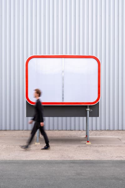 Architectural project - metal structure, urban art, public art, modern installation, colorful installation, interactive installation, minimalist sculpture, urban structure, plexiglass, transparent panel, red outline, bright red, industrial backdrop, street art, city installation, exposed materials, innovative art, artistic feature, pedestrian area, urban creativity, bold statement, eye-catching art, outdoor gallery, modern sculpture, design element, public engagement, city art, creative installation, sustainable design, urban landscape, innovative design, industrial setting, modern aesthetic, outdoor structure, contemporary design, public space, steel frame, geometric design, clean lines, sleek design, modern urban, architectural feature, urban vibe, pop of color